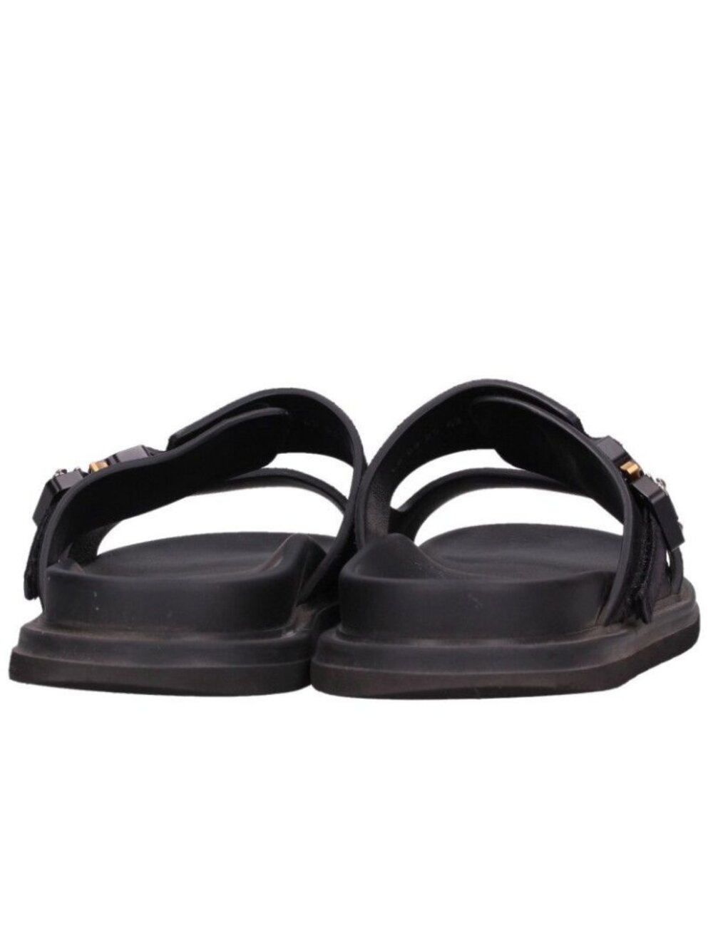 Dior Aqua 3 Sa121 zsi Buckle Suede Leather Strap Flat Sandals 43 - Picture 2 of 5